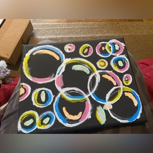 Bubble painting, handmade by me! 🫶🏻